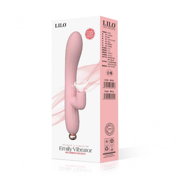 LILO - Emily Sucking Vibrator Wand (Chargeable - Pink)